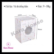 Kara House 9-10kg front-load umbrella washing machine cover
