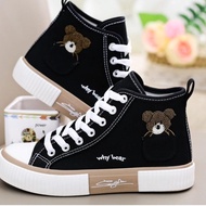 Top Products.. Contemporary Irish Bella Women's Sneakers with Bear Motif High Quality AS 168
