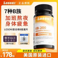 Losoki losoki Multivitamin Supplement b1b2b3b12 Supplement Nutrients Imported from the United States