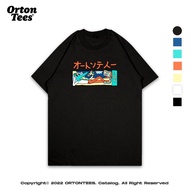 Ortontees T-Shirt LAYS HITAM kaos distro cowok  cewek kaos distro cowo  couple kaos distro cowok ori