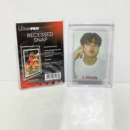 Mini Snap Card Holder Ultra Pro | Recessed Snap| Acrylic Photocard Holder