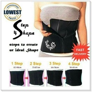 Japan 4 Step Shape Tummy Wrap Slimming Waist Belt / Bengkung