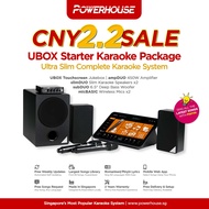 [SG] Powerhouse Slim Starter Home Karaoke System + Touchscreen Jukebox KTV System / Karaoke Box - Ka