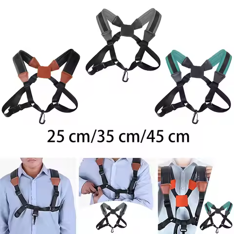 Adult Child Soft Sax Strap Hook Saxophone Shoulder Strap Saxophone Strap Harness for Alto Tenor Sopr