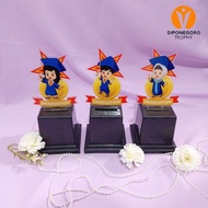 Custom Acrylic Graduation Trophy - Award Trophy