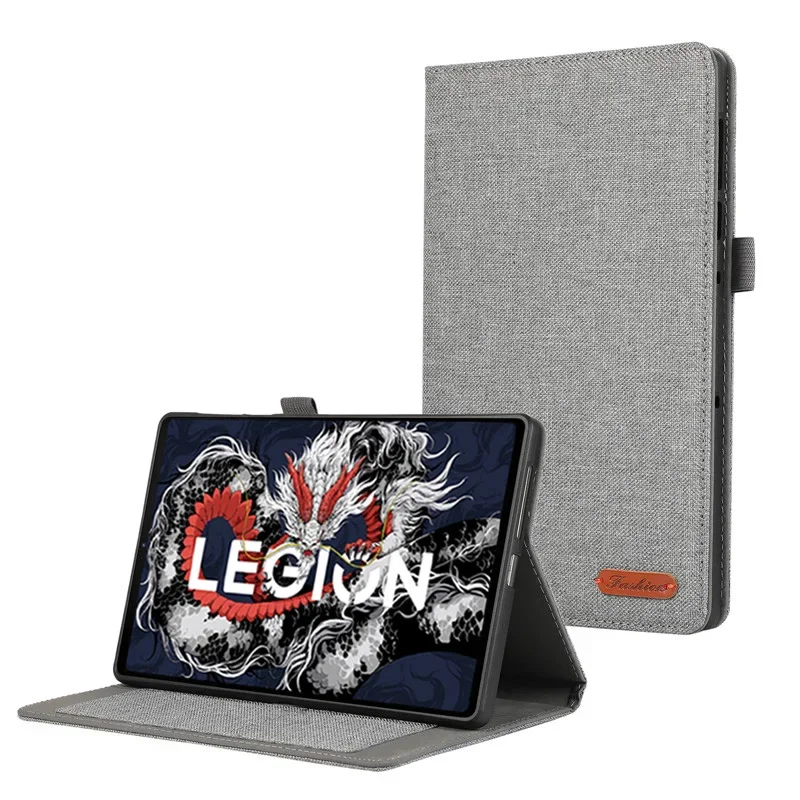 For Lenovo Legion Y700 2025 Tab Gen3 Case Soft Fabric Flip Stand Tablet Cover For Funda Lenovo Y700