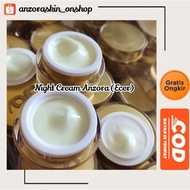 Night Cream Anzora | Krim malam ecer | Glow Acne Ads Renewal
