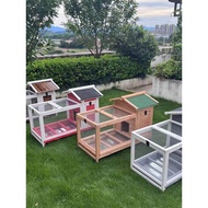 Pet Cage Outdoor Rabbit Rabbit Cage Household Large Cole Duck Chicken Cage Breeding Cage Villa Duck 