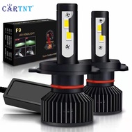 CarTnT 2PCS ไฟหน้ารถหลอดไฟ H7 LED H9 HB3 9005 HB4 9006 H11 H4 H8 9004 HB1 H13 LED Canbus 100W 20000L
