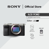 Sony α7C II compact full-frame camera | ILCE-7CM2 | Free Gift [SF-E128A SD Card+NP-FZ100 +LCS-BBK]