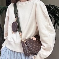 百搭日常款✨Lv路易威登老花五合一組合包手提包單肩斜挎包