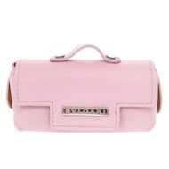 成色極佳，寶格麗 (Bulgari) 標誌鑰匙扣，附粉紅色迷你皮質收納包，編號 0767 [二手] BVLGARI