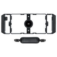 JJC Magnetic Smartphone Video Rig Kit พร้อมรีโมทคอนโทรล Vlog Cage Stabilizer Gimbal สำหรับ MagSafe i