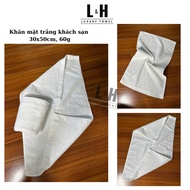 White hotel towel 30*50 cm