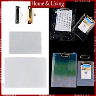 AOTO DIY A4 Clipboard Resin Mold File Folder Resin Molds Epoxy Silicone Tray Molds File Folder Portf