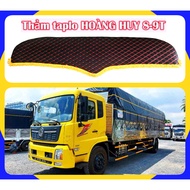 BEN HOANG HUY 8-ton truck dashboard mat, 6d velvet and carbon leather