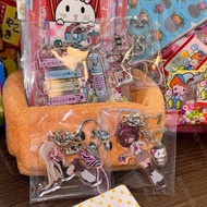 Acrylic keychain Anime Spicy Girl Gyaru cute Y2K style glitter decoration bag handbag for pretty gir