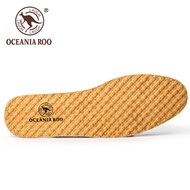 Oceania Kangaroo massage male sweat odor absorbent breathable ladies leather shoes sneakers shock ab