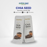 Naseba Chia Seed Original Premium 10g Sachet Packaging Practical and Ready to Eat