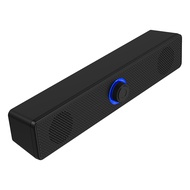 USB Powered Soundbar Bluetooth 5.0 Speaker Bass Subwoofer Sound Bar for Laptop PC Home Theater