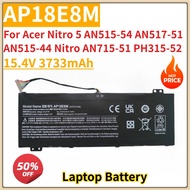 New Replacement Laptop Battery 15.4V 3733mAh AP18E8M for Acer Nitro 5 AN515-54 AN517-51 AN515-55 AN5