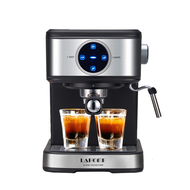 เครื่องชงกาแฟเอสเพรสโซ่อัตโนมัติลดราคา Fully Auto LCDเครื่องตีฟองนม ปิดเครื่องอัตโนมัติ เครื่องชงกาแฟ เครื่องชงกาแฟสด Espresso Coffee Machine  เครื่องชงกาแฟสด พร้อมทำฟองนม แรงดัน เครื่องบดกาแฟอัตโนมัติ มาพร้อมกับ ขารองด้ามชง