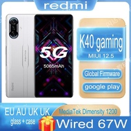 Used phone Xiaomi Redmi K40 Gaming Smartphone 128GB Dimensity 1200 Octa Core 120Hz Display 64MP Came