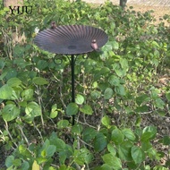 [YIJU] Freestanding Avian Bath Weatherproof Freestanding Avian Water Basin Heavy Duty Wildlife Acces