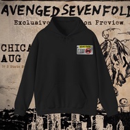 Avenged Sevenfold A7X Hoodie Band Cewek Cowok Jaket A7X&DBC Hoodies Comfortable To Wear