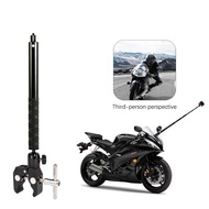 Third-Person Perspective Motorcycle Aluminium Bracket for GoPro DJI Insta360 Invisible Selfie Stick