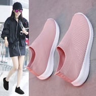 Runtop Ready Stock Woman Sport Shoes Outdoor Casual Breathable Running Shoes Flat Bottom Plus Size 3