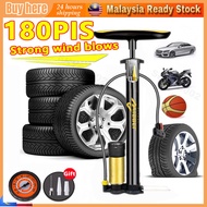 Tire Pump Bicycle High Pressure Portable Bicycle Electric Vehicle Gas Pipe Charging Cylinder