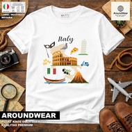 ITALY SOUVENIR T-SHIRT 31 WEAR ITALY COUNTRYTAG PREMIUM SOUVENIR MATERIAL GIFT