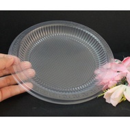 PLASTIC PP PLATE DISPOSABLE (TRANSPARENT)