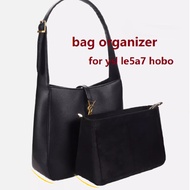 for YSL le5a7 soft rose hobo bag organizer insert inner in bag organiser
