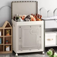 Multi-purpose Folding Plastic Bin 70L/150L - With 360 Rotating Wheels, Safety Lid - Store Clothes, T