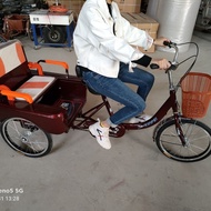 Array Frestec Elderly Human Tricycle Pedal Elderly Scooter Small Pedal Tricycle Shopping Cart Free S