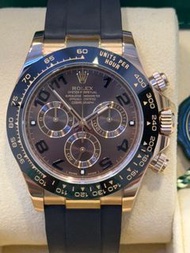 👑🍫勞力士 Rolex 116515ln Chocolate 膠帶 數字朱古力 2019年 全齊