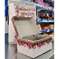 Batik Cake Box 15 x 11 x 7 50 sheets / Batik Snack Box 15 x 11 x 7 / Cake Box / Food Box