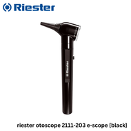 Riester ชุดอุปกรณ์สำหรับส่องตรวจหู แบบพกพา รุ่น e-scope F.O. Otoscope LED3.7V (R21102111-203) [รับปร