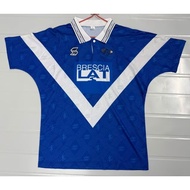 96-97 BL West Asia Home Blue Retro Short-Sleeved High-Quality Football Shirt, S–XXL