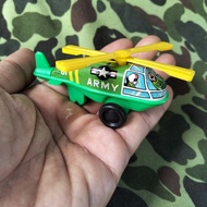 Vintage army toys, tintoys helicopters, made in japan, 1970 tintoys, old-school army helicopters, Ja