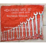 Wrench fukung wrench set 8mm-24mm 14 pcs 8 - 24 mm 14 pcs