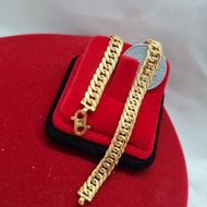 Murni Mewah Emas916, R. Tangan Lipan Kait2 Hollow D8 Dhill 1918 0.6 cm Kt 18.0 18.7