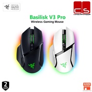 Razer Basilisk V3 Pro Customizable Ergonomic Wireless Gaming Mouse - Black/White