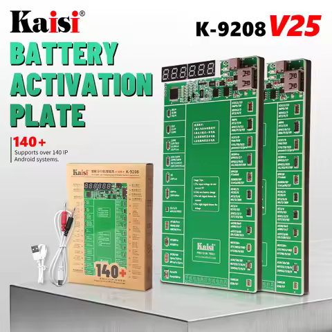 Kaisi V25 K-9208 Battery Activation Detection Board For iPhone 6-16 Series Android Phone Samsung Xia