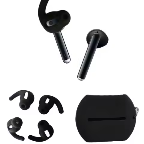 1Set Anti-slip Earbuds Pads Silicone Case In-Ear Eartips for Huawei Freebuds 3 Wireless Bluetooth Ea