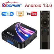 Woopker 2023 New Android 13 TV Box K52 4G 64G 32G Rockchip RK3528 Quad Core 8K HD Media Player Wifi6 BT5.0 YouTube Smart TVBox TV Receivers