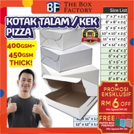 Cake Box Talam Box 💪🏻EXTRA THICK Pizza Box / Kotak Kuih Talam / Kotak Kek Tapak Kuda Kek Kotak Kuih Lapis Kotak Donut