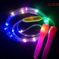 CLEOES Led Jump Rope Fitness Luminous Light Modes Random Color Kid Jump Rope